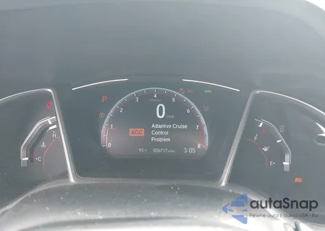 2020 Honda Civic Sport z USA, uszkodzony, nr VIN 19XFC2F8XLE211261